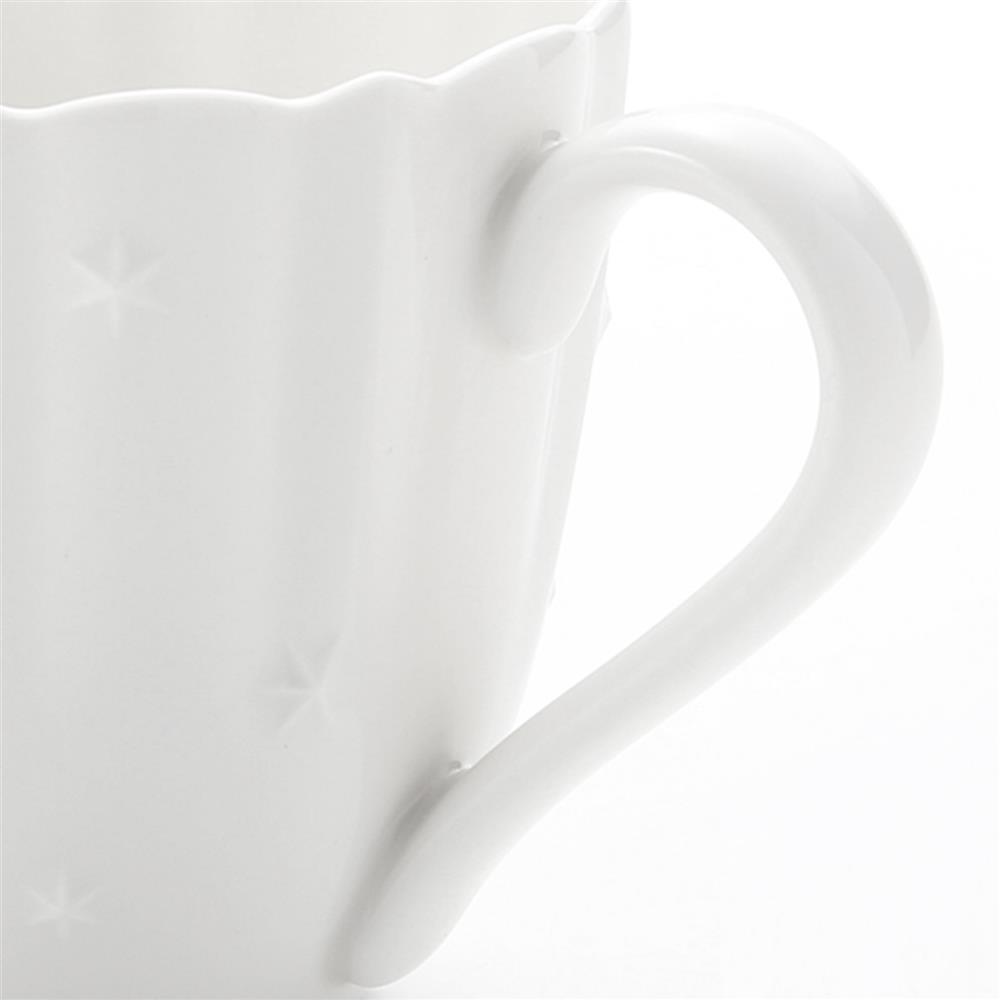 Toys Delight Royal Modern Classic White Porcelain Coffee Cup|