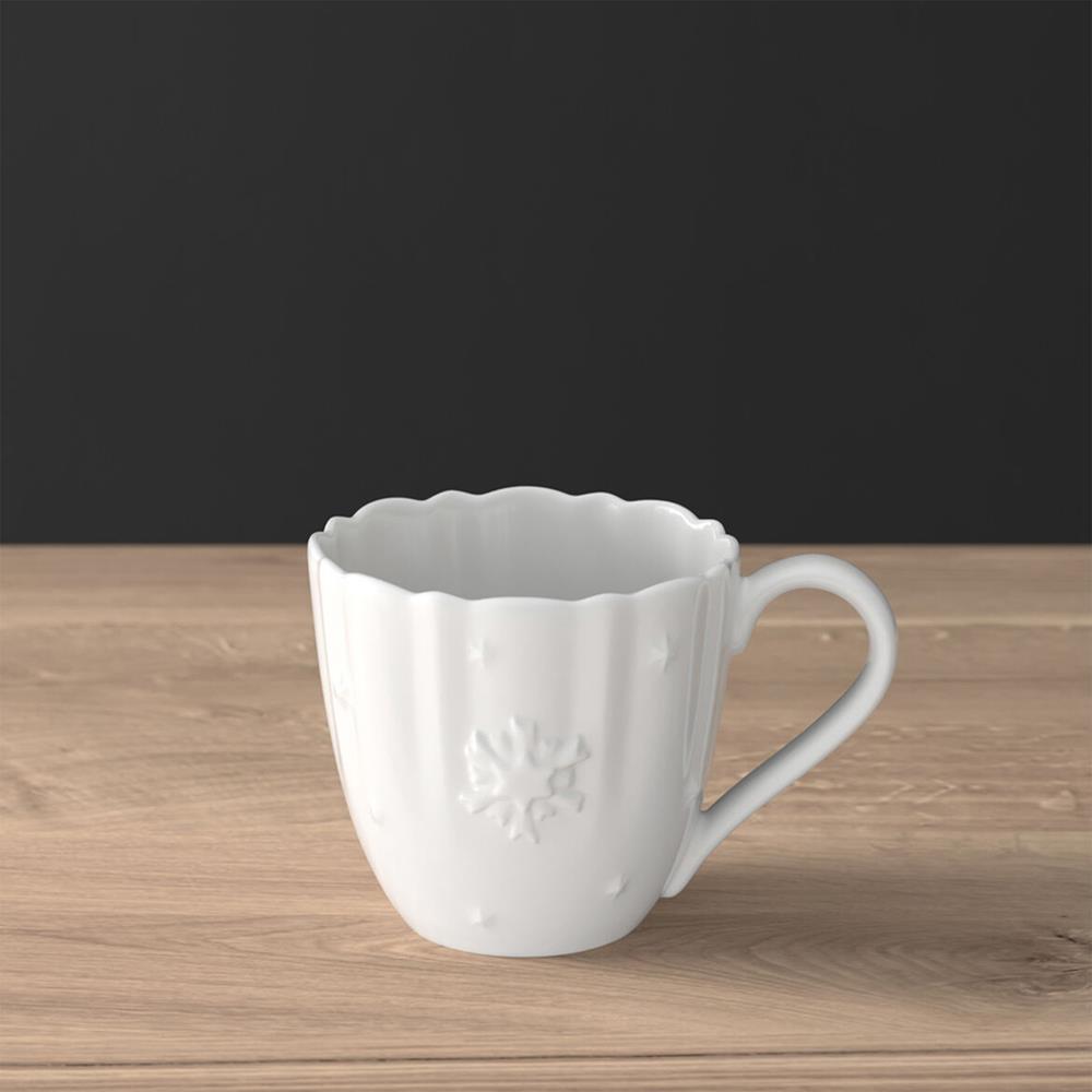 Toys Delight Royal Modern Classic White Porcelain Coffee Cup|