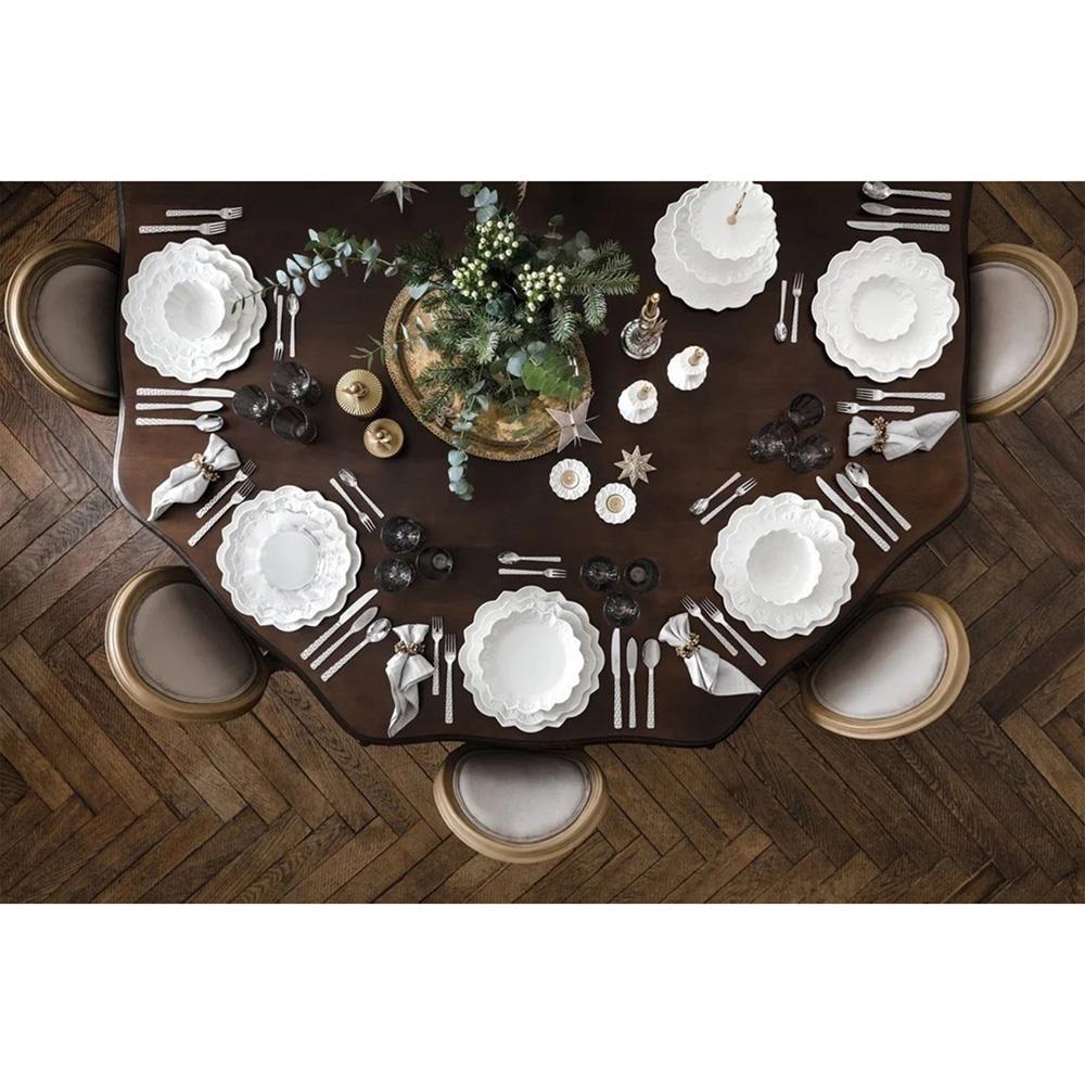 Toys Delight Royal Modern Classic White Porcelain Sandwich Tray|