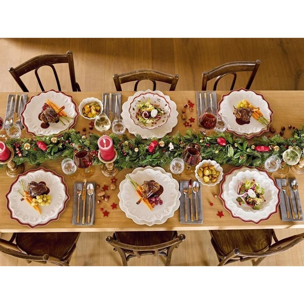 Toys Delight Royal Modern Classic White Porcelain Sandwich Tray|