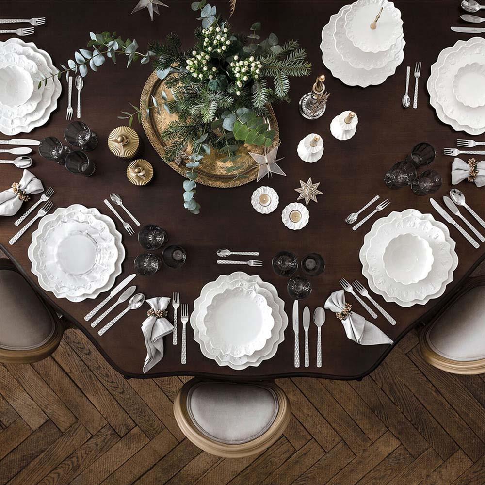 Toys Delight Royal Modern Classic White Porcelain Salad Plate|