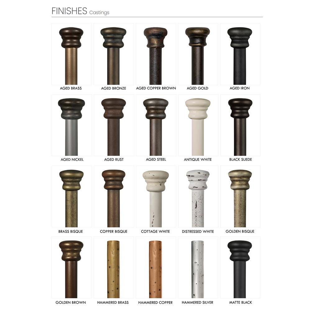 Denise French Country Copper Bisque Metal Frame Daybed|