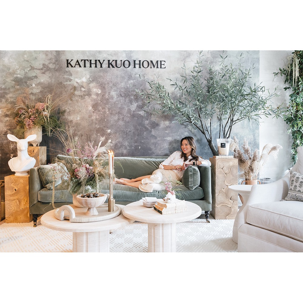 Amerigo Mid Century Modern Cream Marble Coffee Table - Set of 2|