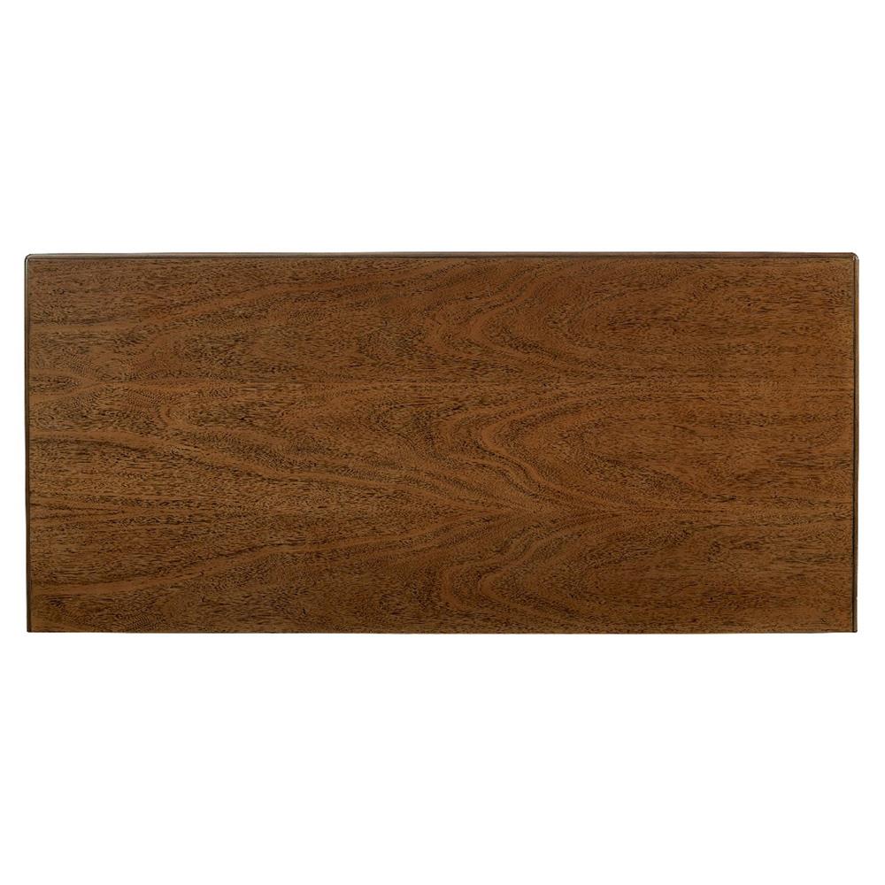 Ansley French Country Hazelnut Brown Wood Bachelor Chest|