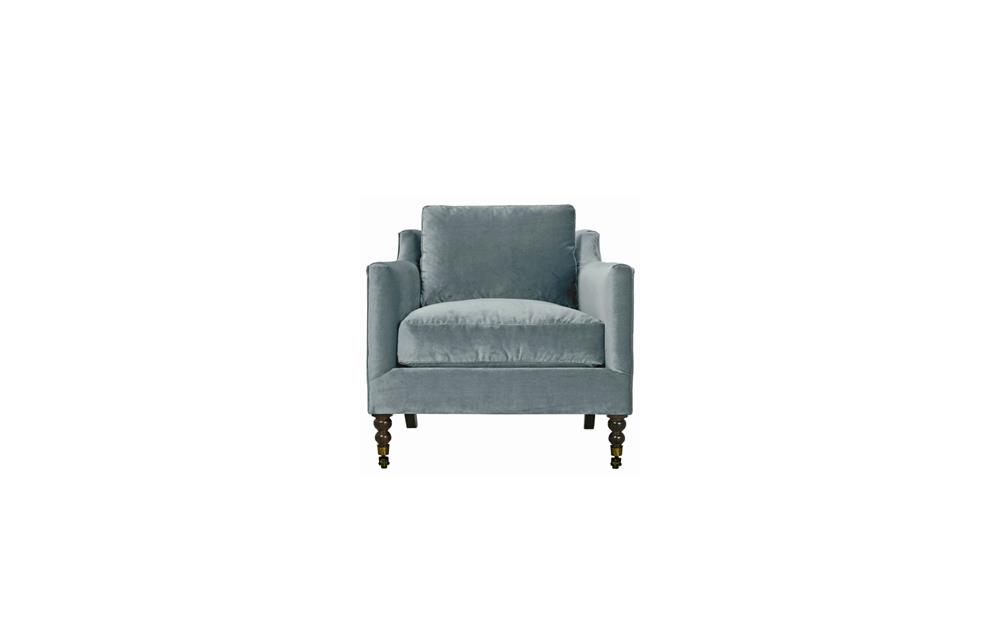 Madeline Slate Blue Chair|