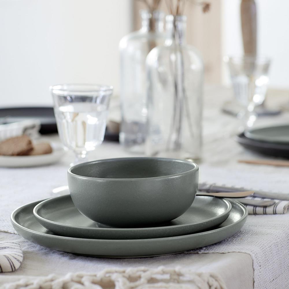 Pacifica Modern Classic Artichoke Stoneware Cereal Bowl|