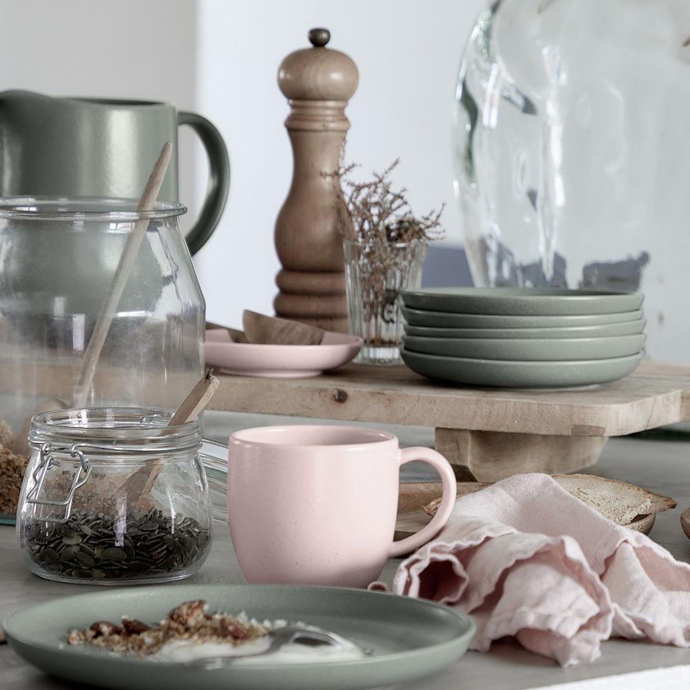 Pacifica Modern Classic Marshmallow Stoneware Coffee Mug|