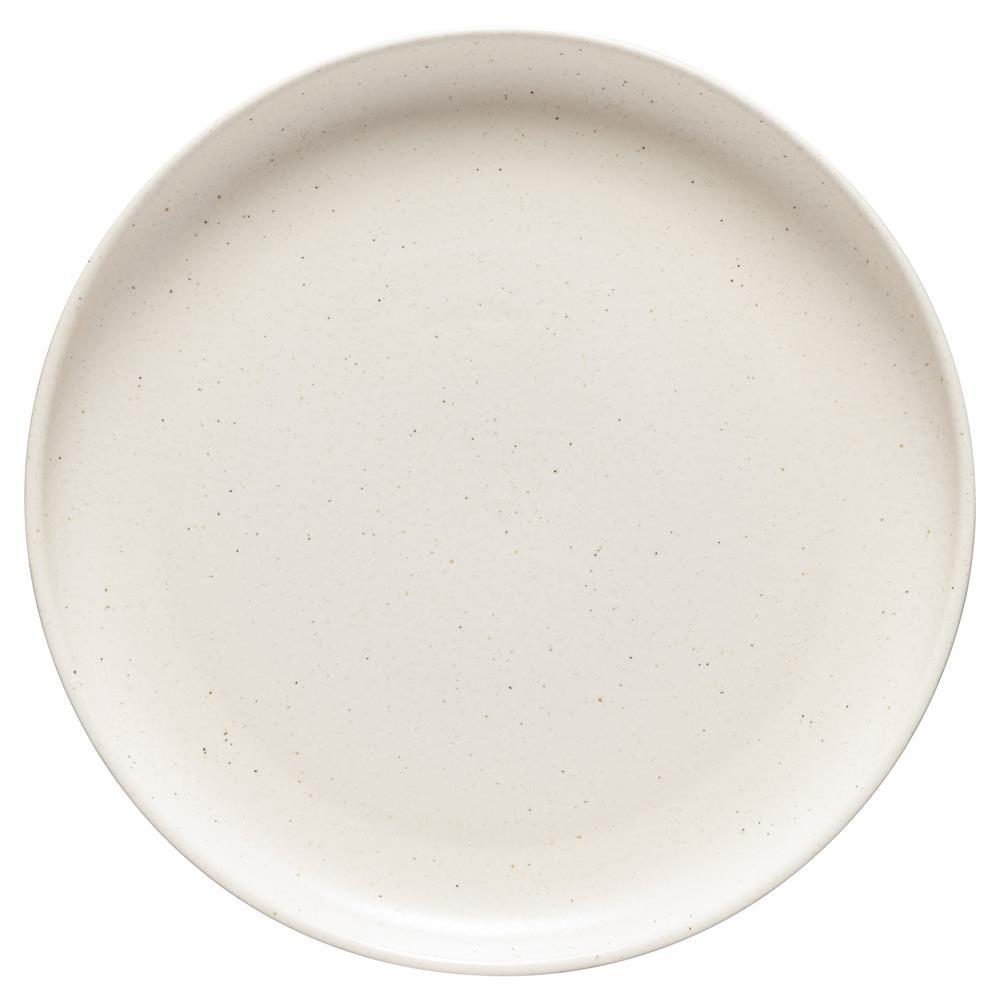 Pacifica Modern Classic Vanilla Stoneware 4 Piece Place Setting|
