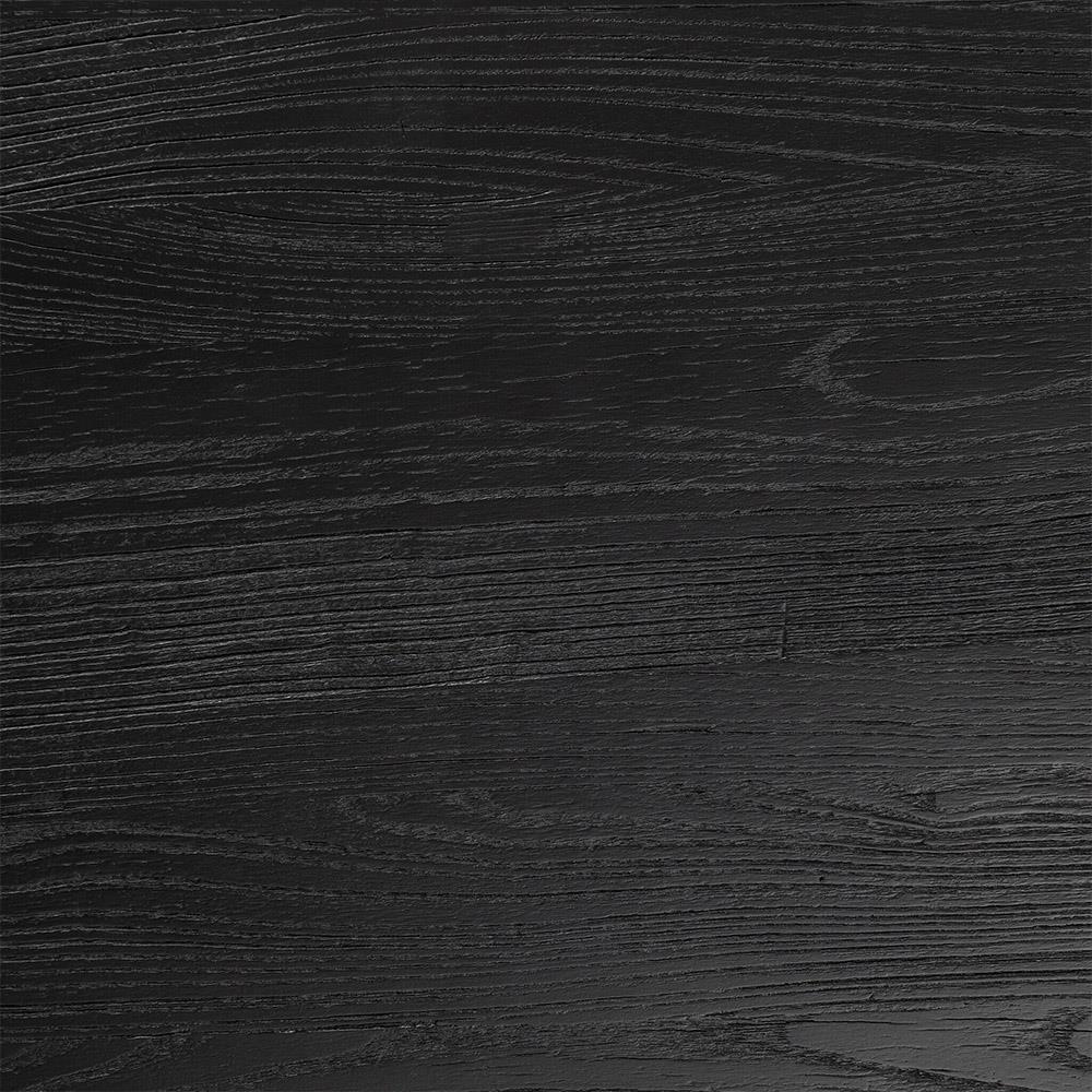 Maverick Rustic Lodge Black Solid Reclaimed Wood Round Dining Table ...