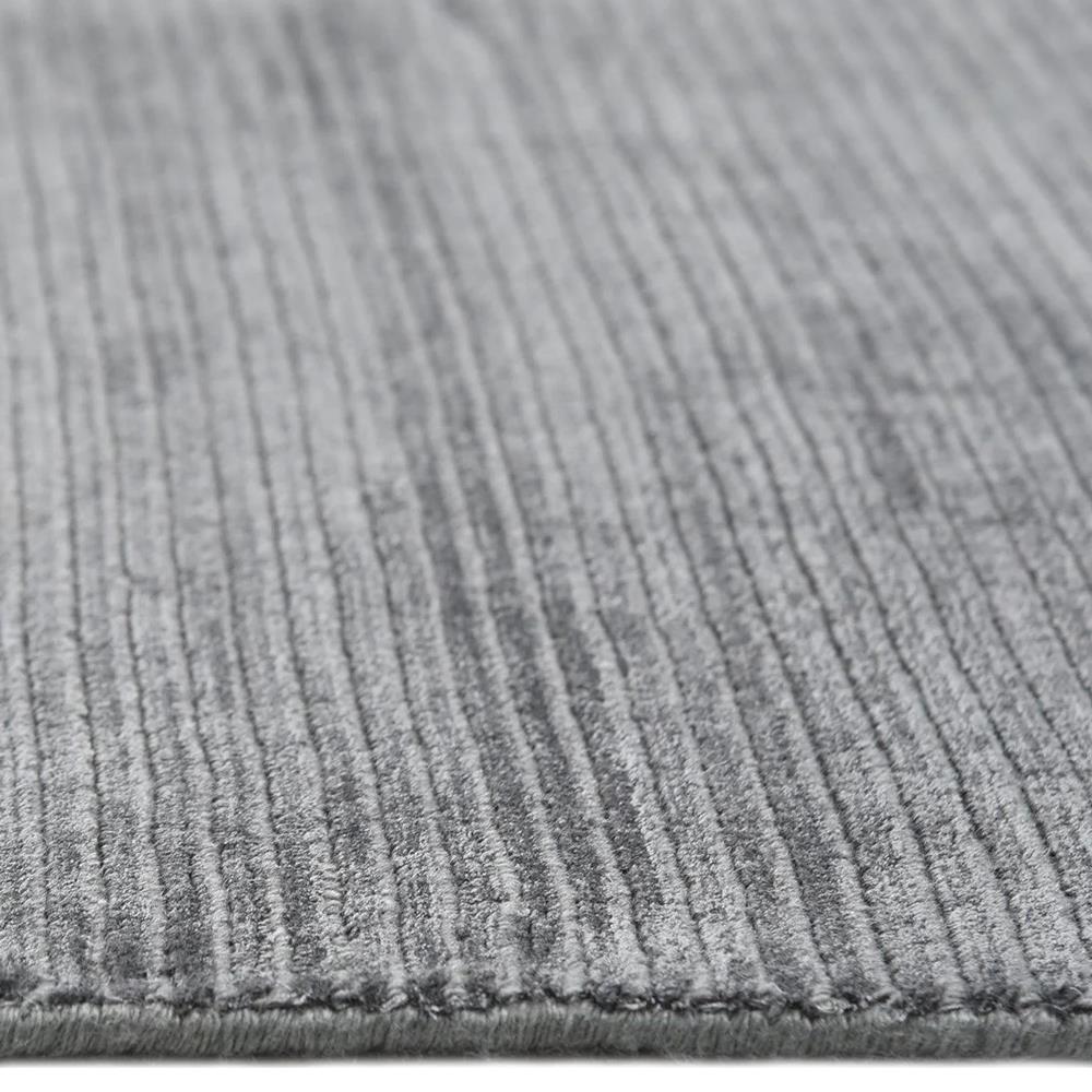 Cordi Modern Dark Grey Solid Rug - 3'x5' | Kathy Kuo Home