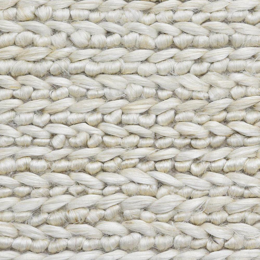 Dwayne Modern Classic Beige Solid Jute Rug - 5'x8' | Kathy Kuo Home