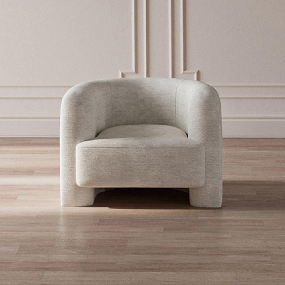 Isla Modern Classic Contessa Blush Performance Barrel Chair|