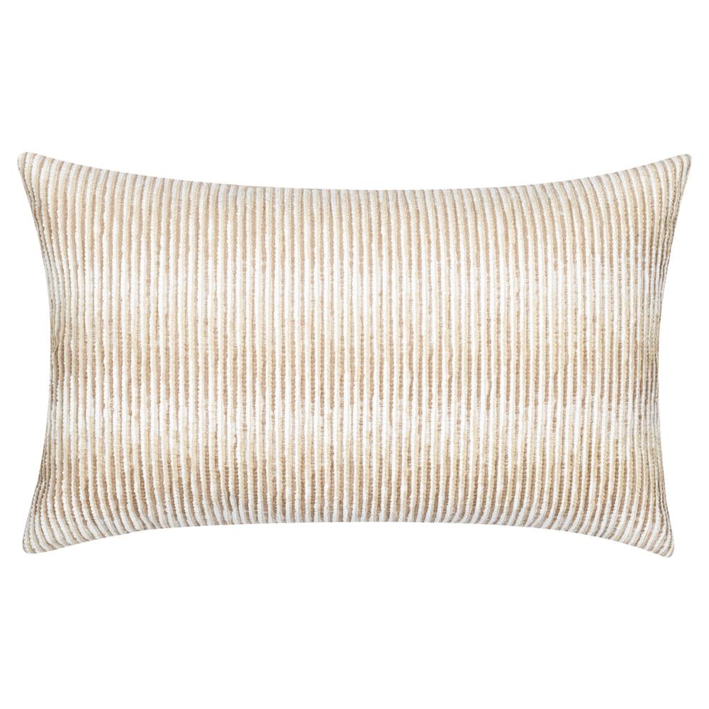 Progress Coastal Beach Honey Indoor Outdoor Lumbar Pillow - 12x20|
