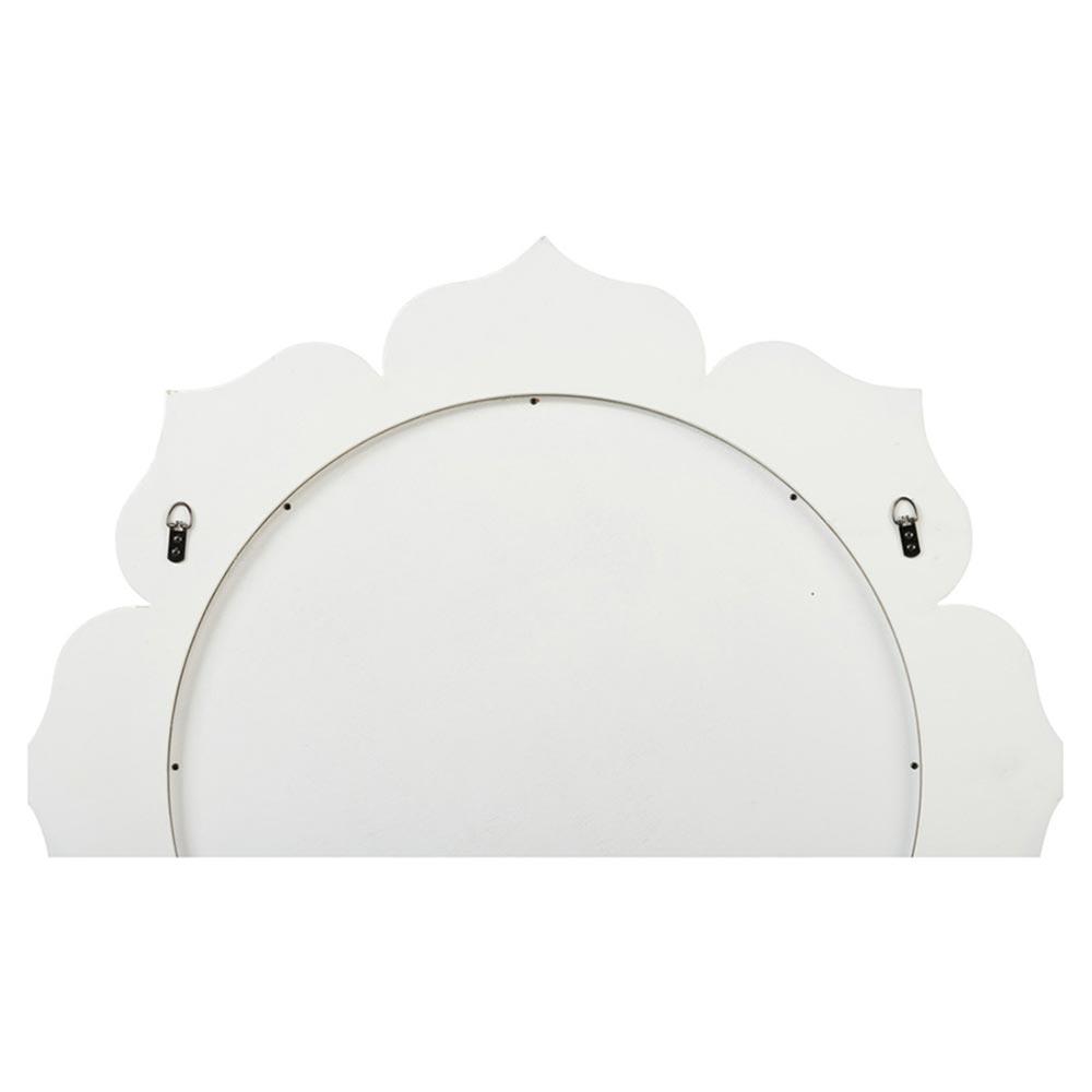 Kame　ラブブ　HOPE SERENITY Hattie Modern Classic White Capiz Shell Lotus Flower Round