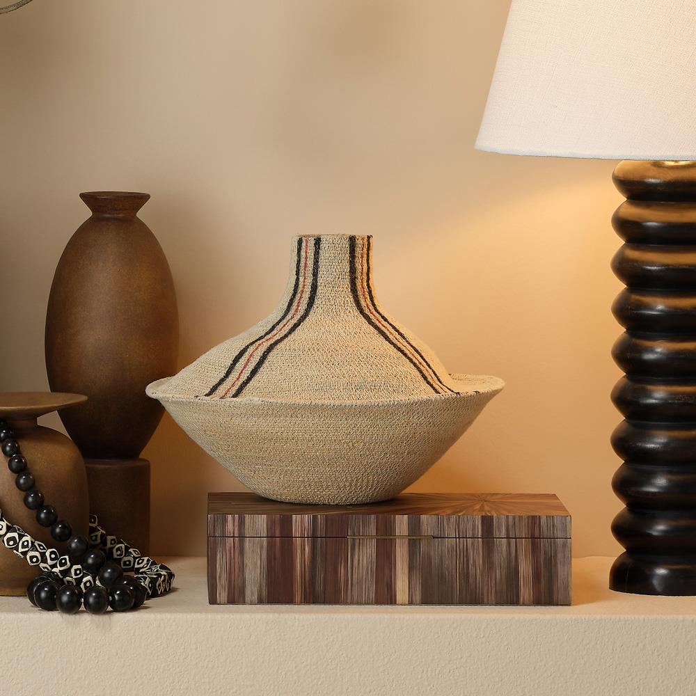 Tarin Coastal Beach Natural Seagrass Floor Basket|