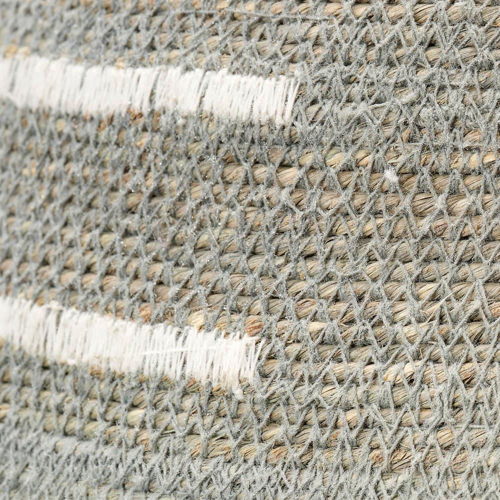 Timothy Coastal Beach Grey Blue Seagrass Floor Basket|