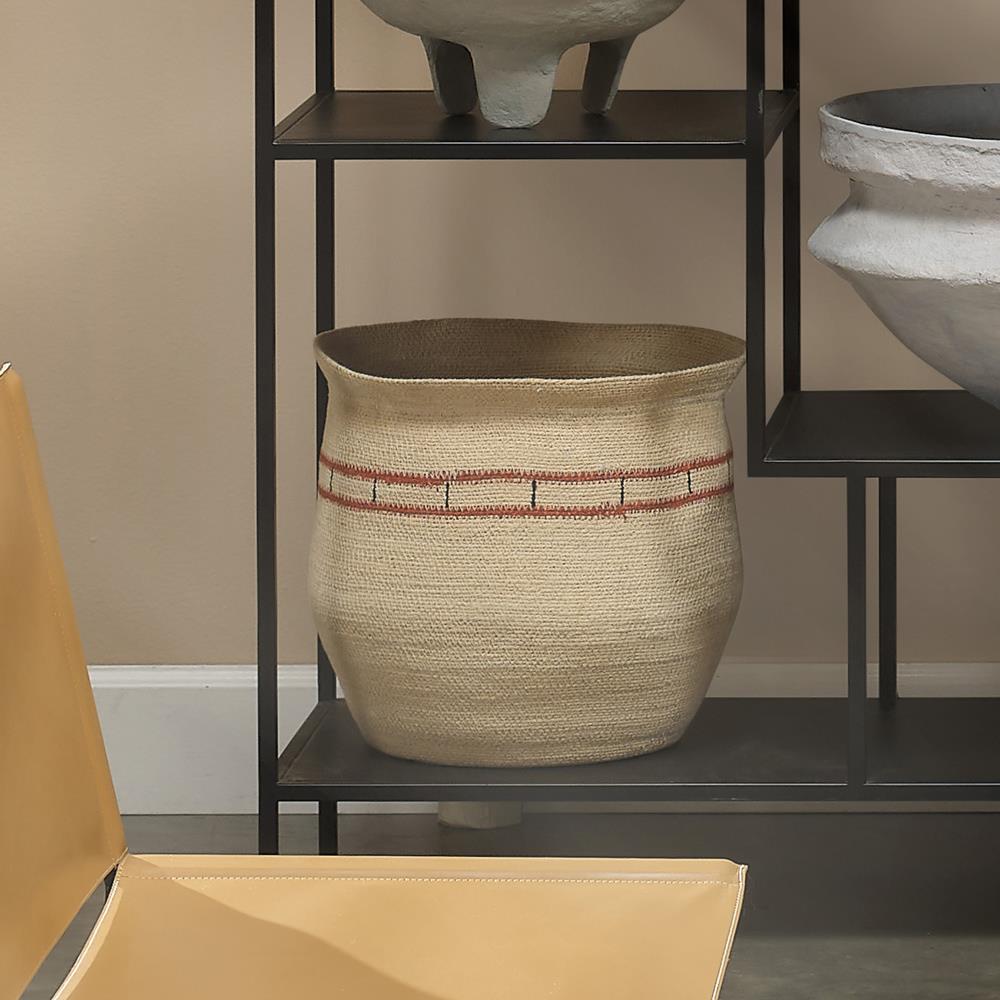 Tanner Coastal Beach Natural Seagrass Floor Basket|