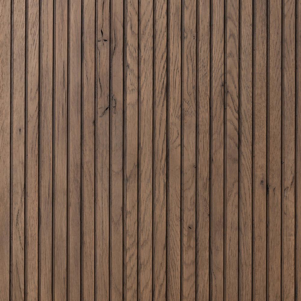 Lana Rustic Lodge Grey Oak Wood Bed - Queen|