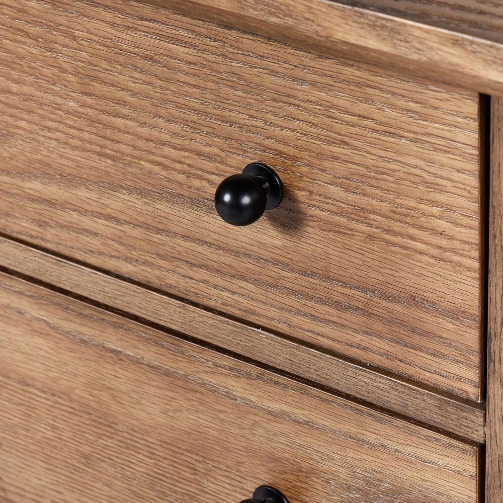 Gavin Rustic Brown Oak Rectangular Kitchen Island - 118"W|