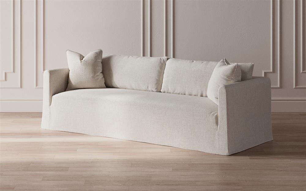 Kaoru Sea Salt Performance Slipcovered Sofa - 96&quot;|