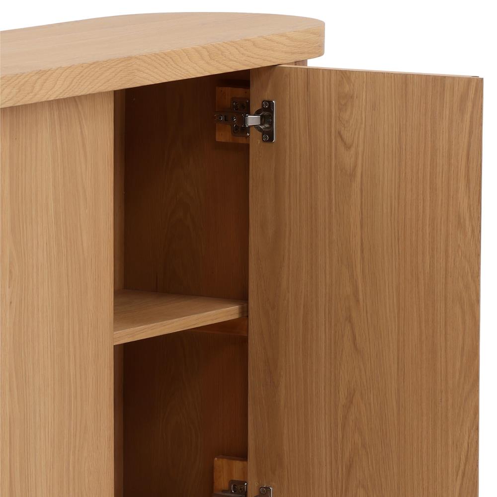 Elon Coastal Beach Natural Woven Cane Sideboard - 47''W|