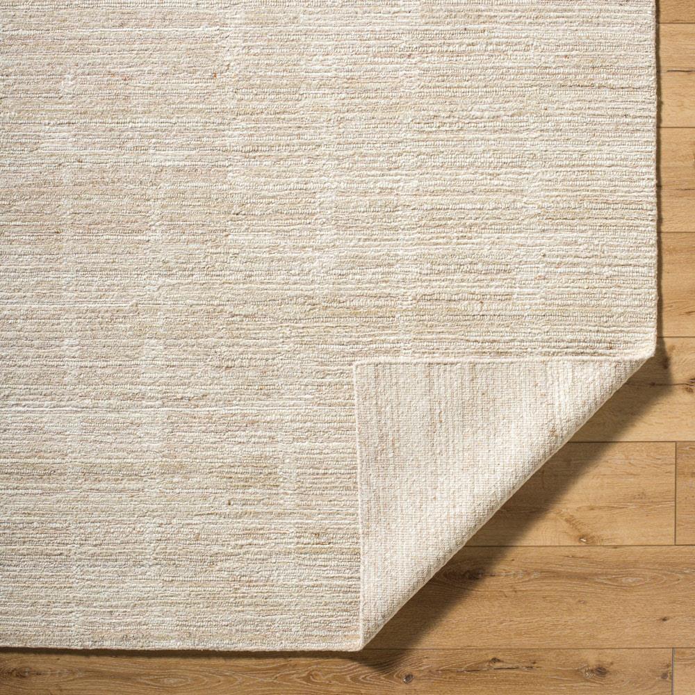 Mendel Mid Century Modern Beige Wool Grid Patterned Hand Knotted Rug ...