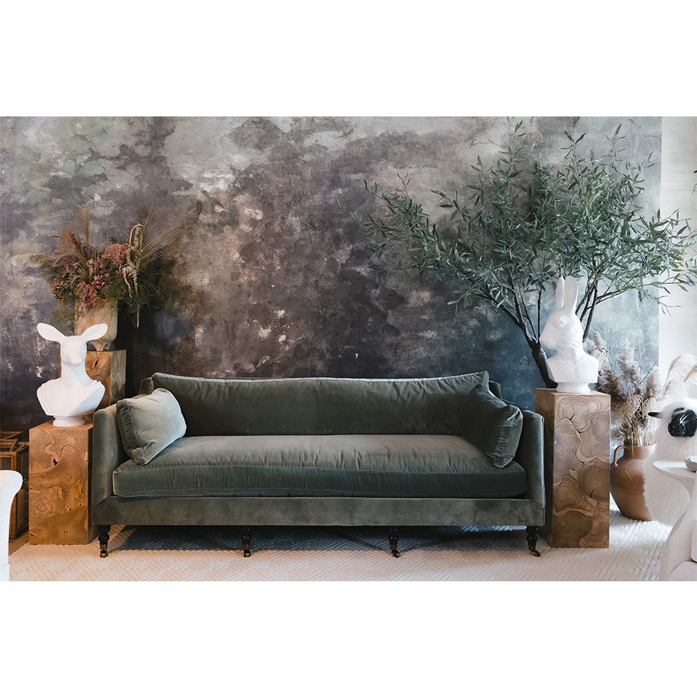 Zaria Coastal Beach Bleached Teak Slice Square Plinth Pedestal - 24"|