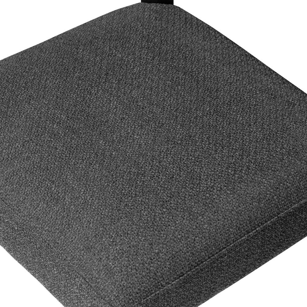 Ely Rustic Lodge Black Performance Wood Frame Dining Side Chair|