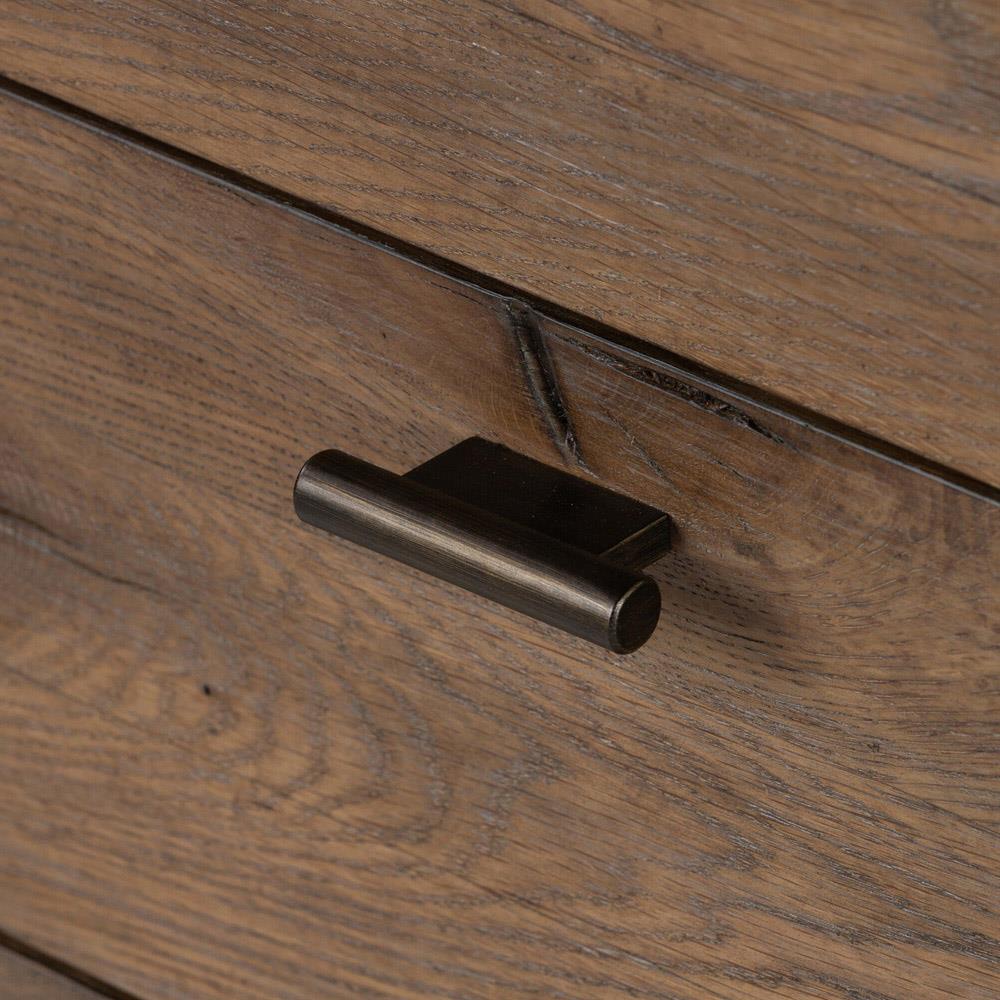 Genesis Rustic Lodge Brown Weathered Oak Double Dresser|