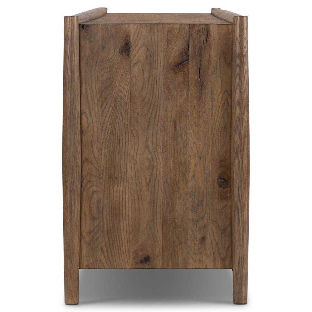 Genesis Rustic Lodge Brown Oak Dresser|