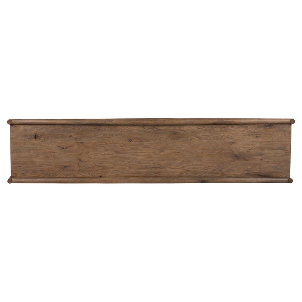 Genesis Rustic Lodge Brown Oak Dresser|