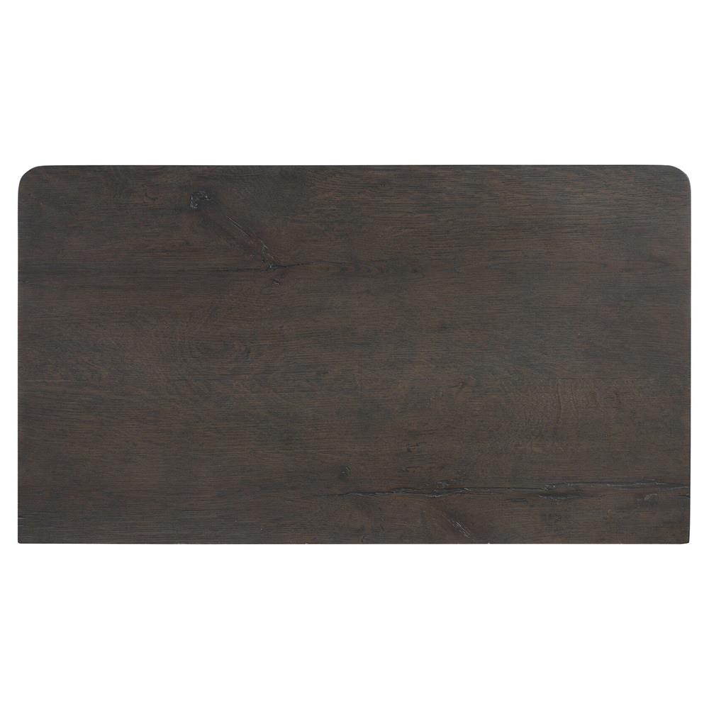 Slade Rustic Lodge Smoked Black Oak Nightstand|