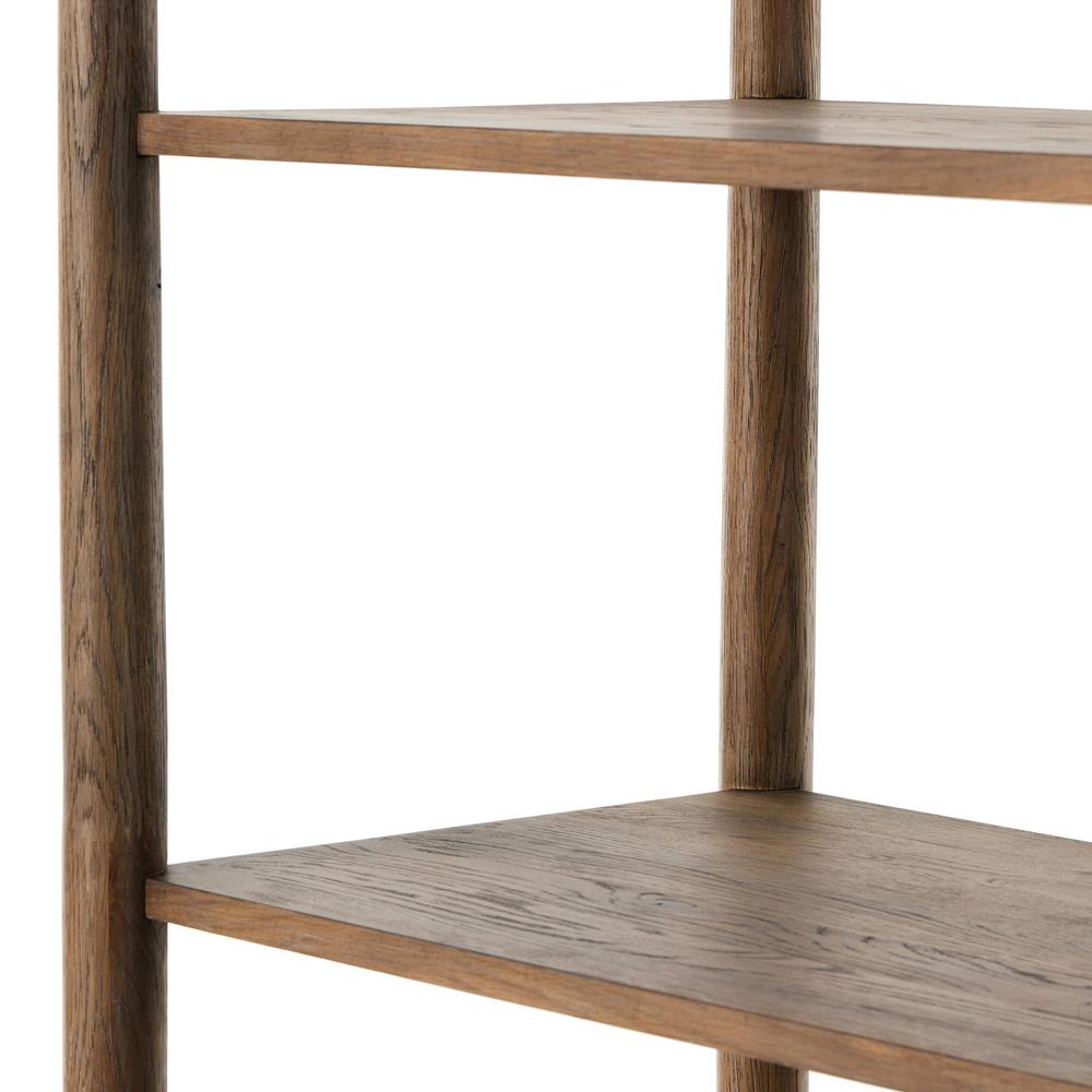 Genesis Rustic Lodge Brown Oak Bookcase|