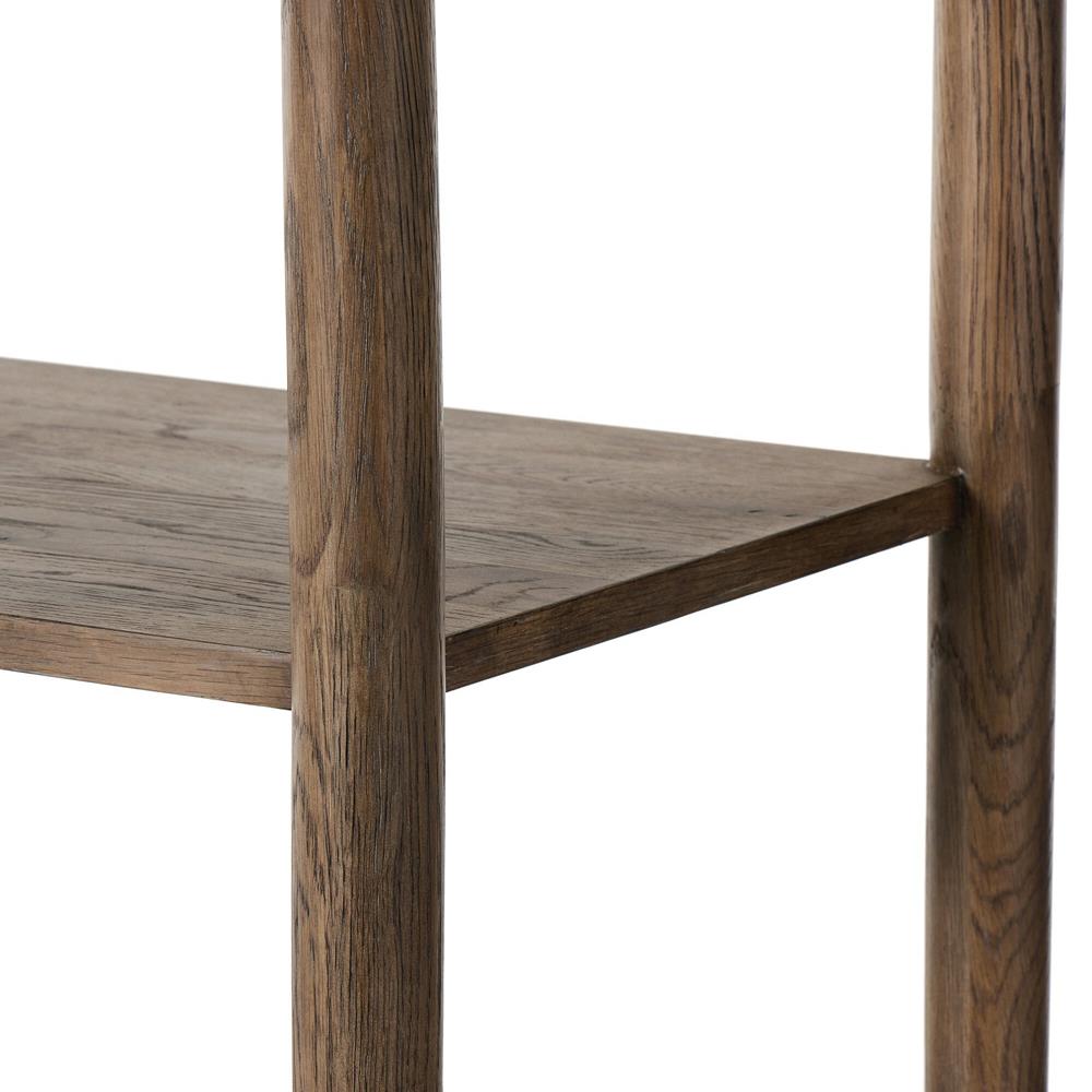 Genesis Rustic Lodge Brown Oak Bookcase|