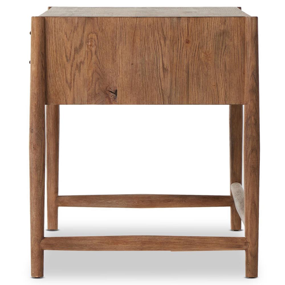Genesis Rustic Lodge Brown Oak Executive Desk|