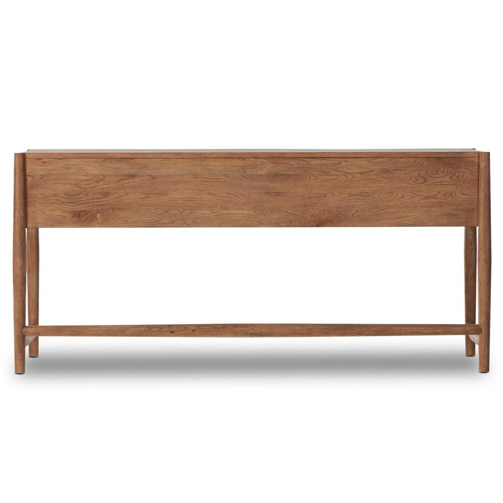 Genesis Rustic Lodge Brown Oak Executive Desk|