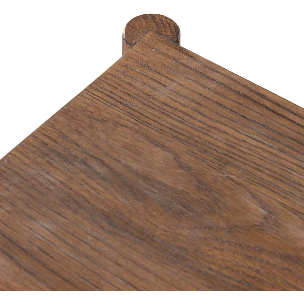 Genesis Rustic Lodge Brown Oak Executive Desk|