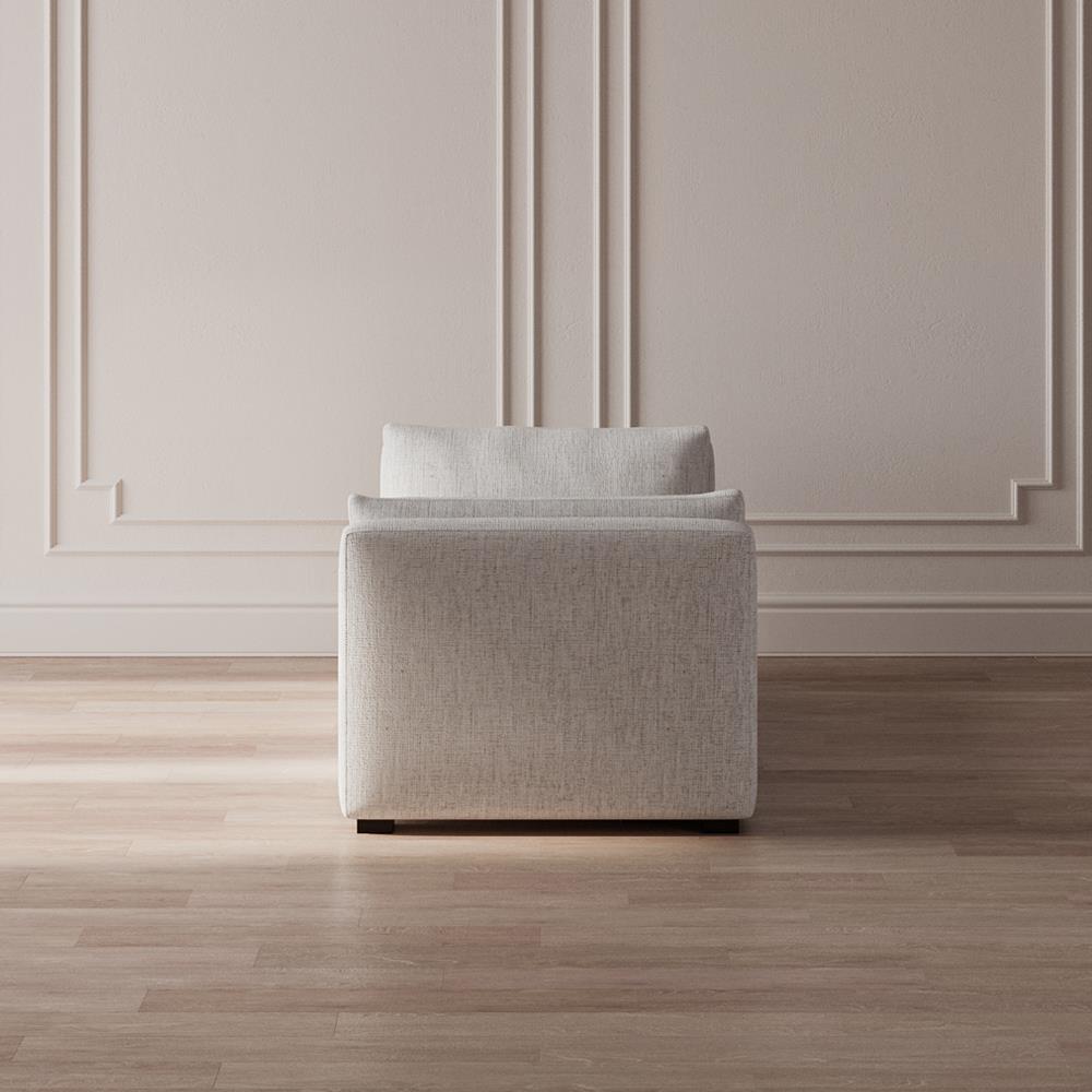 Olivia Heathered Ivory Performance Daybed|