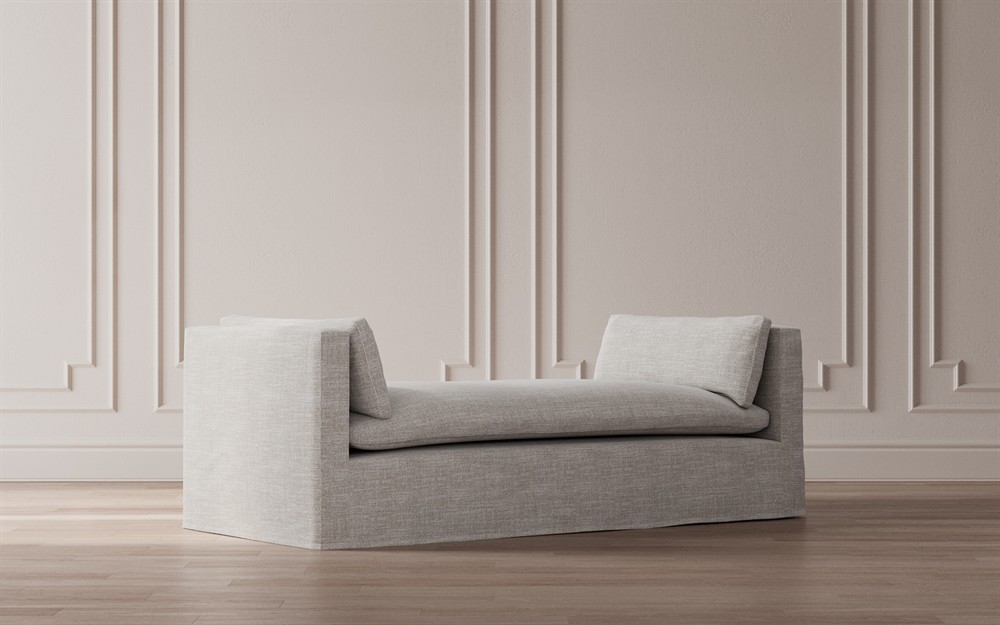 Olivia Sea Salt Performance Slipcovered Daybed|