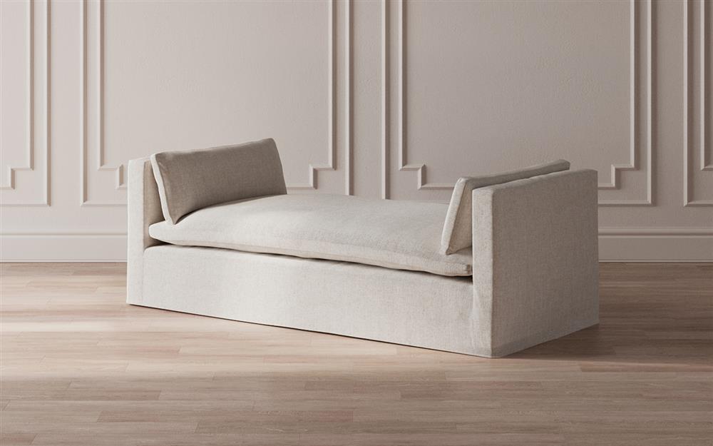 Olivia Sea Salt Performance Slipcovered Daybed|