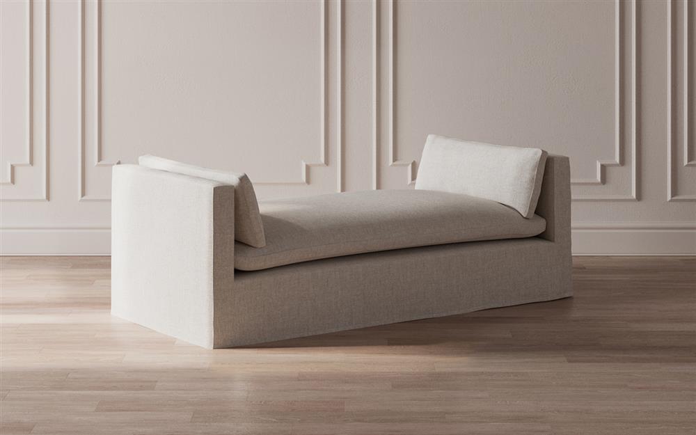 Olivia Sea Salt Performance Slipcovered Daybed|