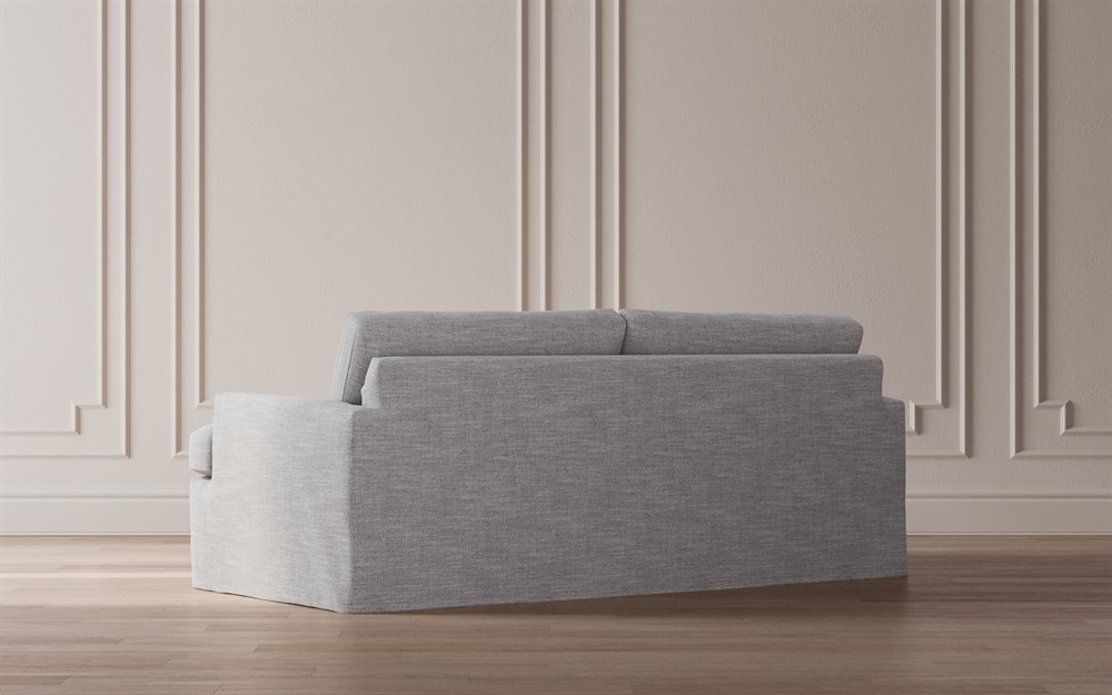Claudie Truffle Performance Slipcovered Sofa - 86&quot;|