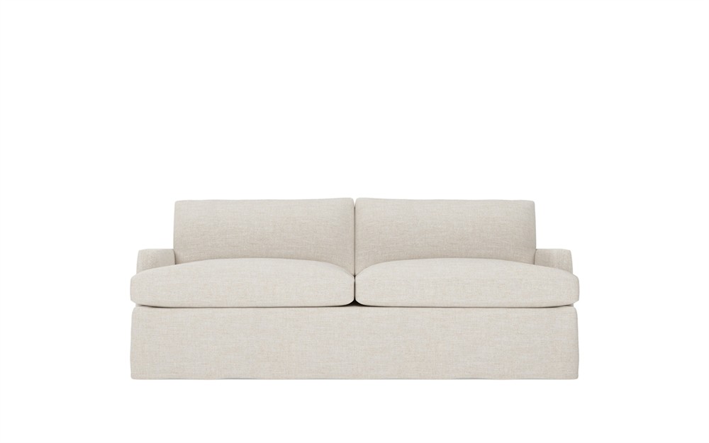 Claudie Sea Salt Performance Slipcovered Sofa - 86&quot;|