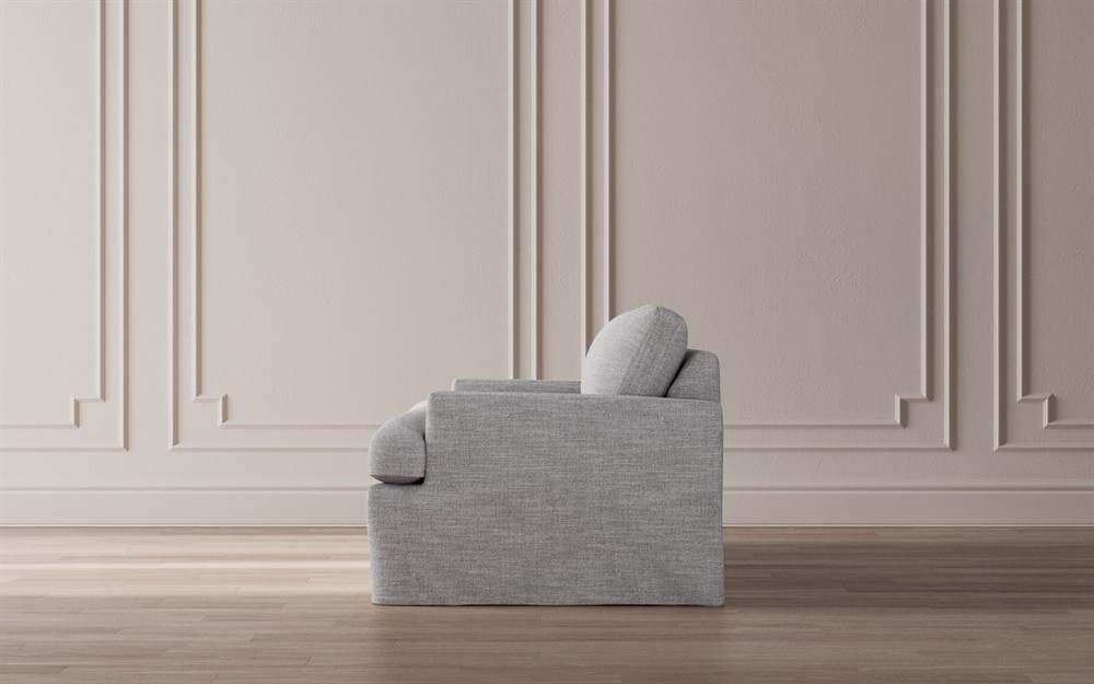 Claudie Sea Salt Performance Slipcovered Sofa - 86&quot;|