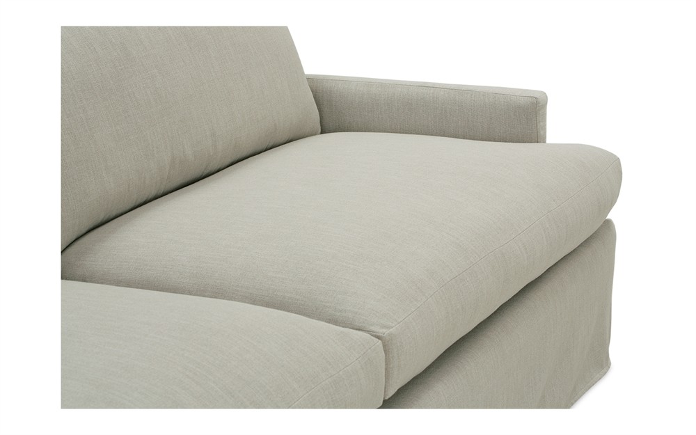 Claudie Sea Salt Performance Slipcovered Sofa - 96"|
