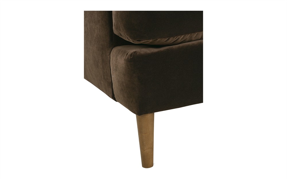 Claudie Heathered Ivory Performance Sofa - 86&quot;|