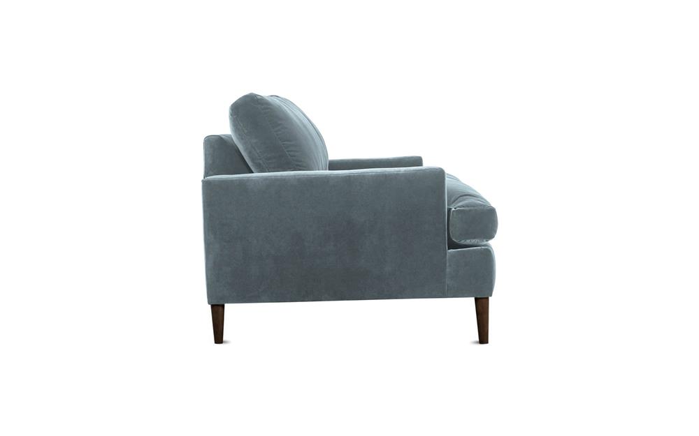 Claudie Slate Blue Sofa - 86"|
