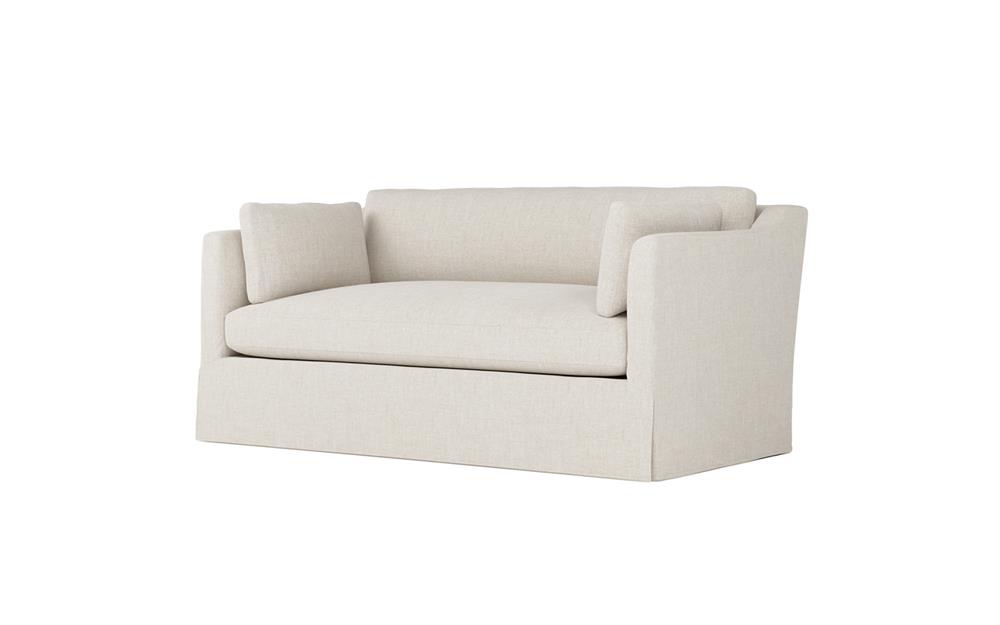 Madeline Sea Salt Performance Slipcovered Loveseat - 71&quot;|