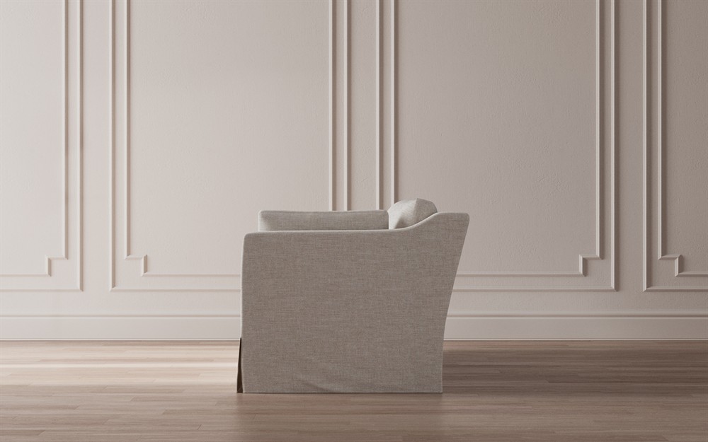 Madeline Sea Salt Performance Slipcovered Sofa - 90&quot;|