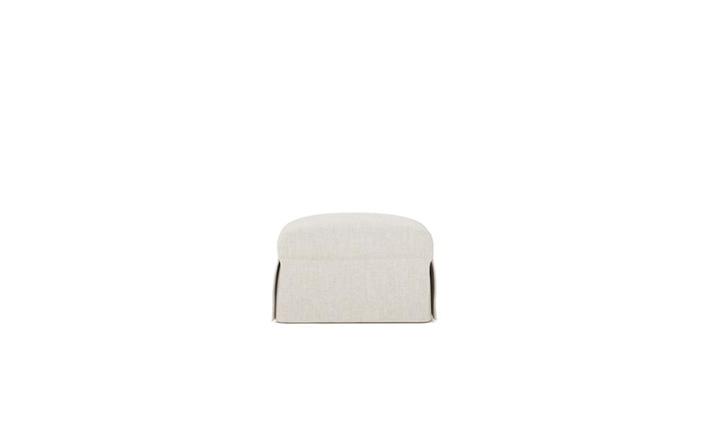 Madeline Sea Salt Performance Slipcovered Ottoman|